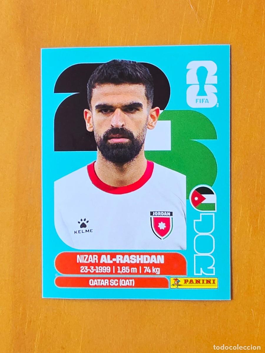 Fu&szlig;ball-Sticker: JOR 10 Nizar Al-Rashdan, Jordania, Panini FIFA World Cup Mundial 2026 Sticker