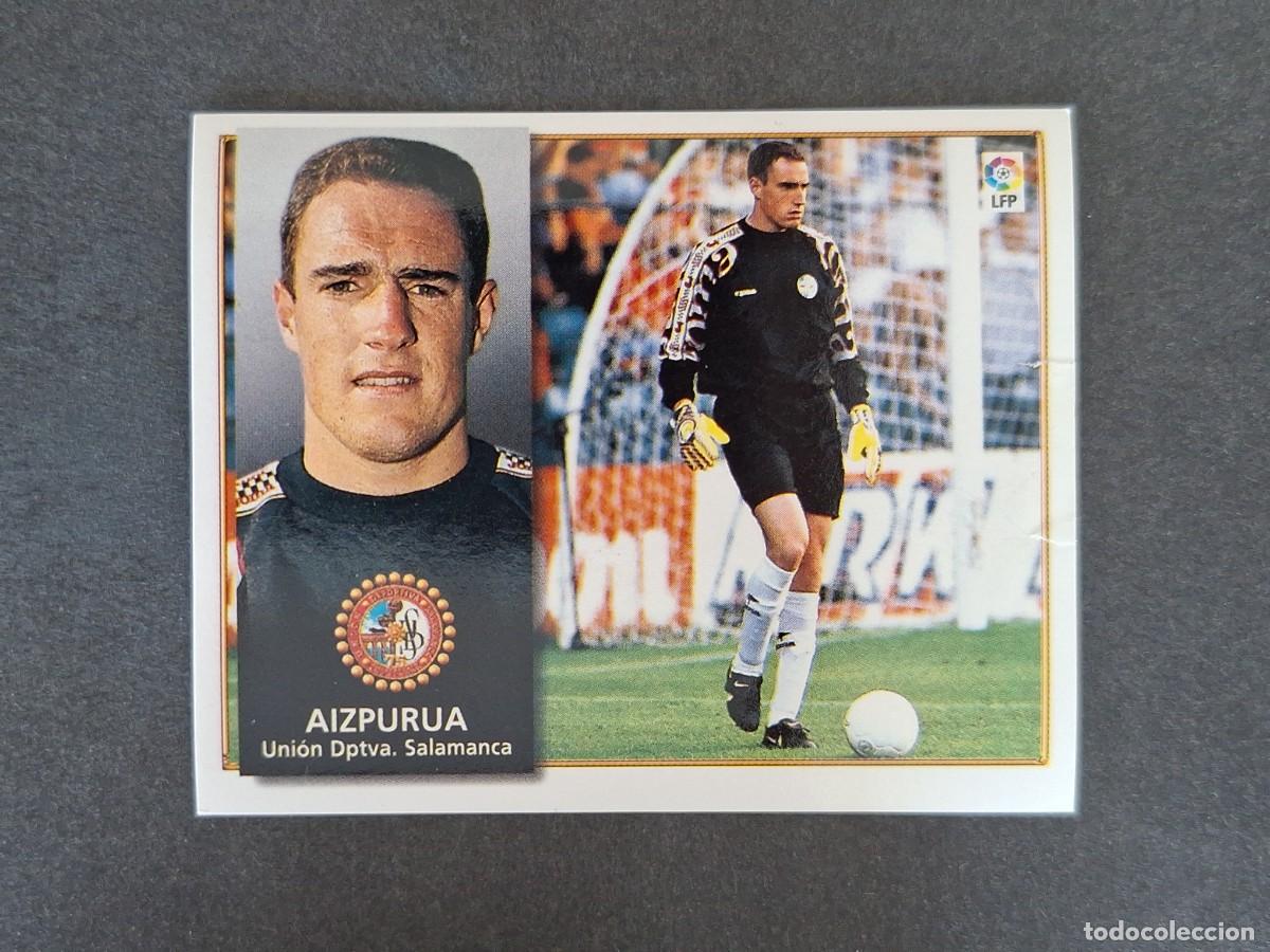 Cromos de f&uacute;tbol: L4 AIZPURUA U. D. SALAMANCA LIGA ESTE 1998 1999 98 99 NUNCA PEGADO SIN PEGAR