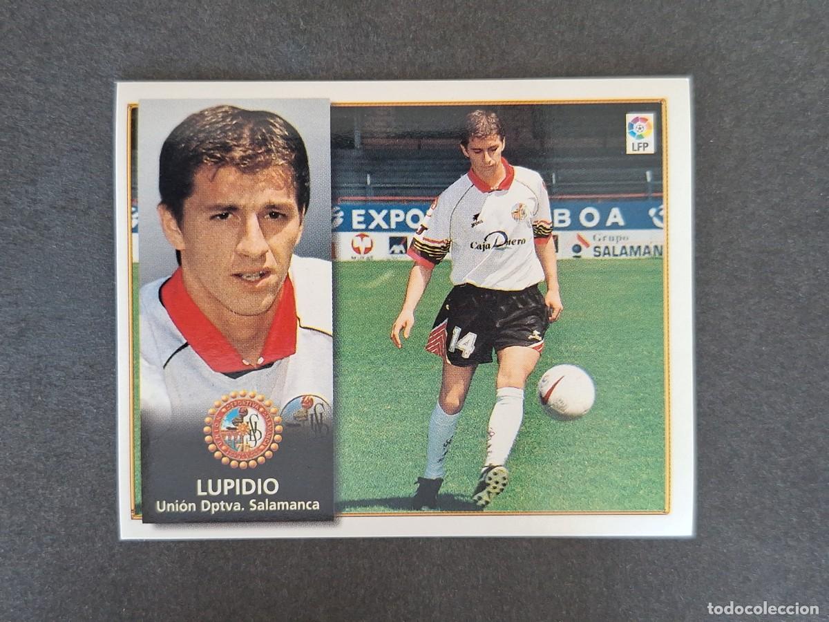 Cromos de f&uacute;tbol: L4 LUPIDIO U. D. SALAMANCA LIGA ESTE 1998 1999 98 99 NUNCA PEGADO SIN PEGAR
