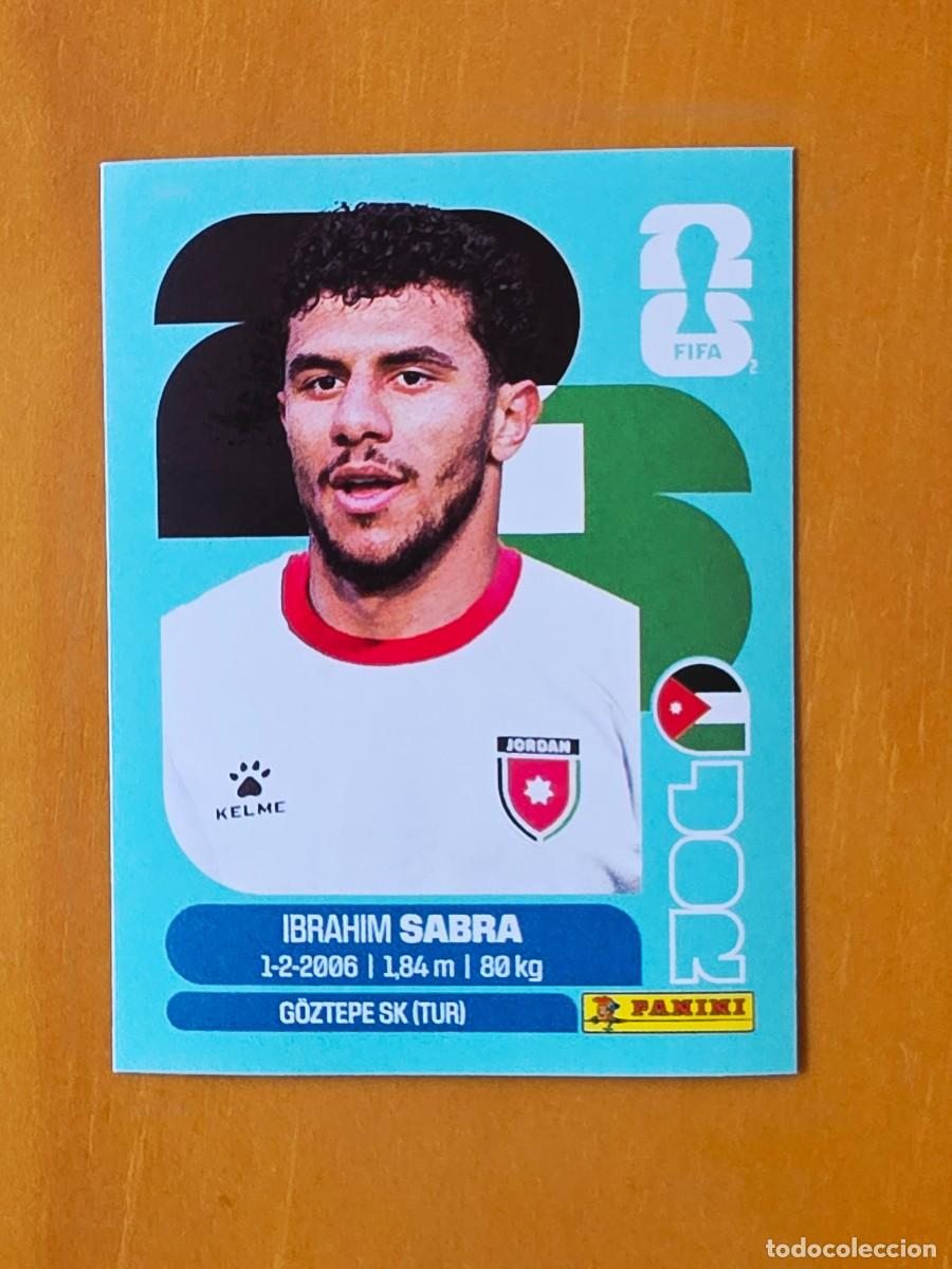 Cromos de f&uacute;tbol: JOR 20 Ibrahim Sabra, Jordania, Panini FIFA World Cup Mundial 2026 Sticker