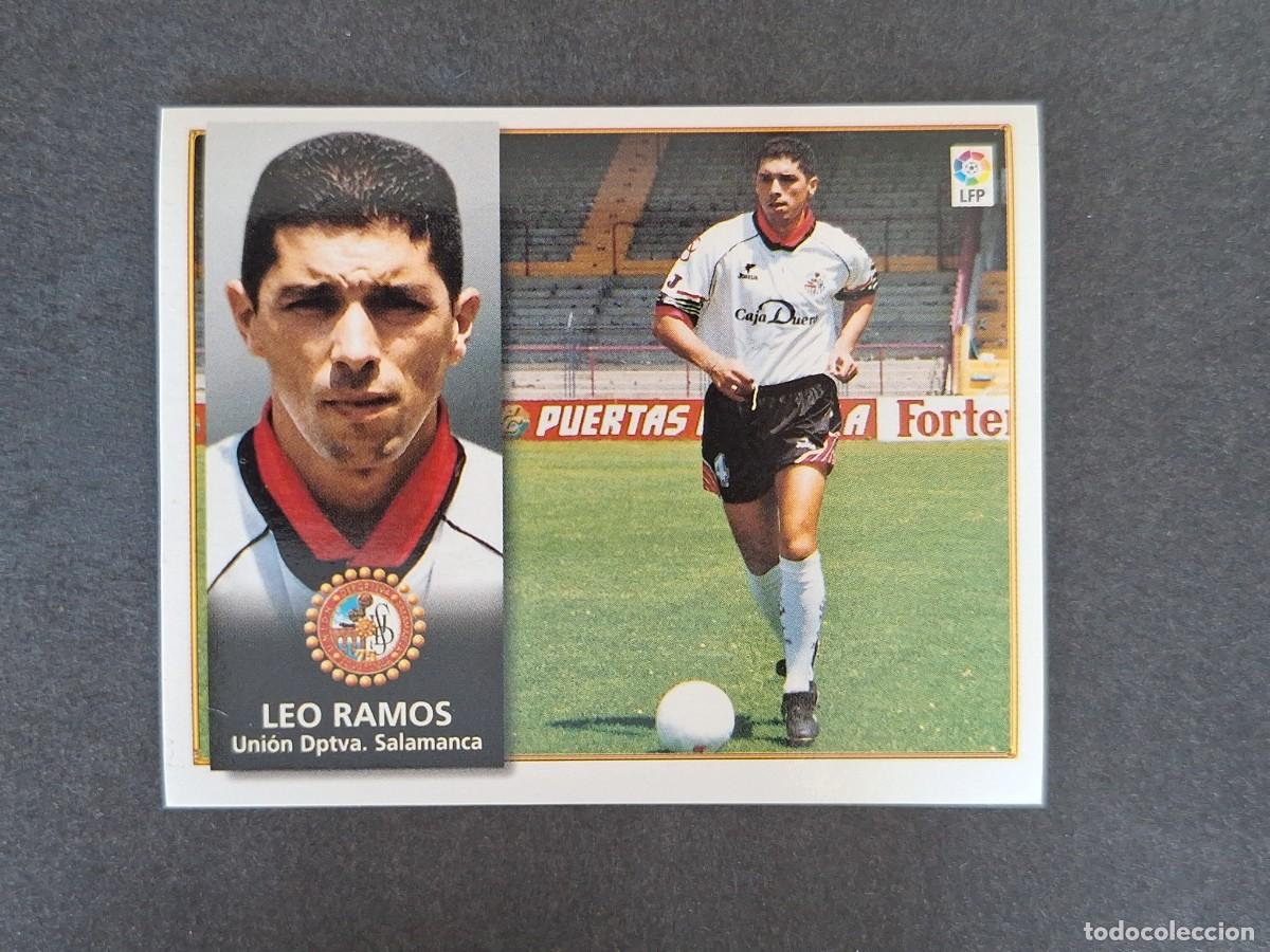Cromos de f&uacute;tbol: L4 LEO RAMOS U. D. SALAMANCA LIGA ESTE 1998 1999 98 99 NUNCA PEGADO SIN PEGAR