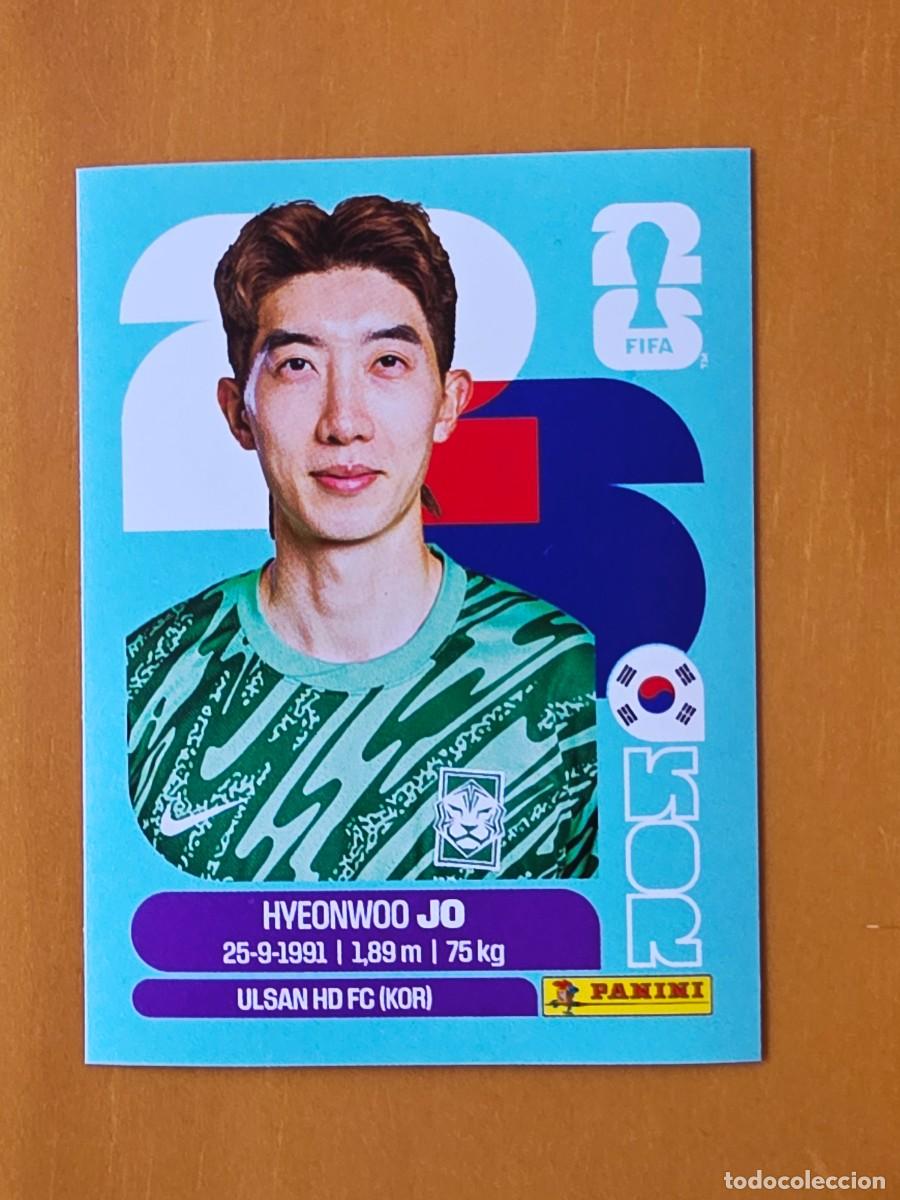 Cromos de f&uacute;tbol: KOR 2 Hyeonwoo Jo, Corea del Sur, Panini FIFA World Cup Mundial 2026 Sticker