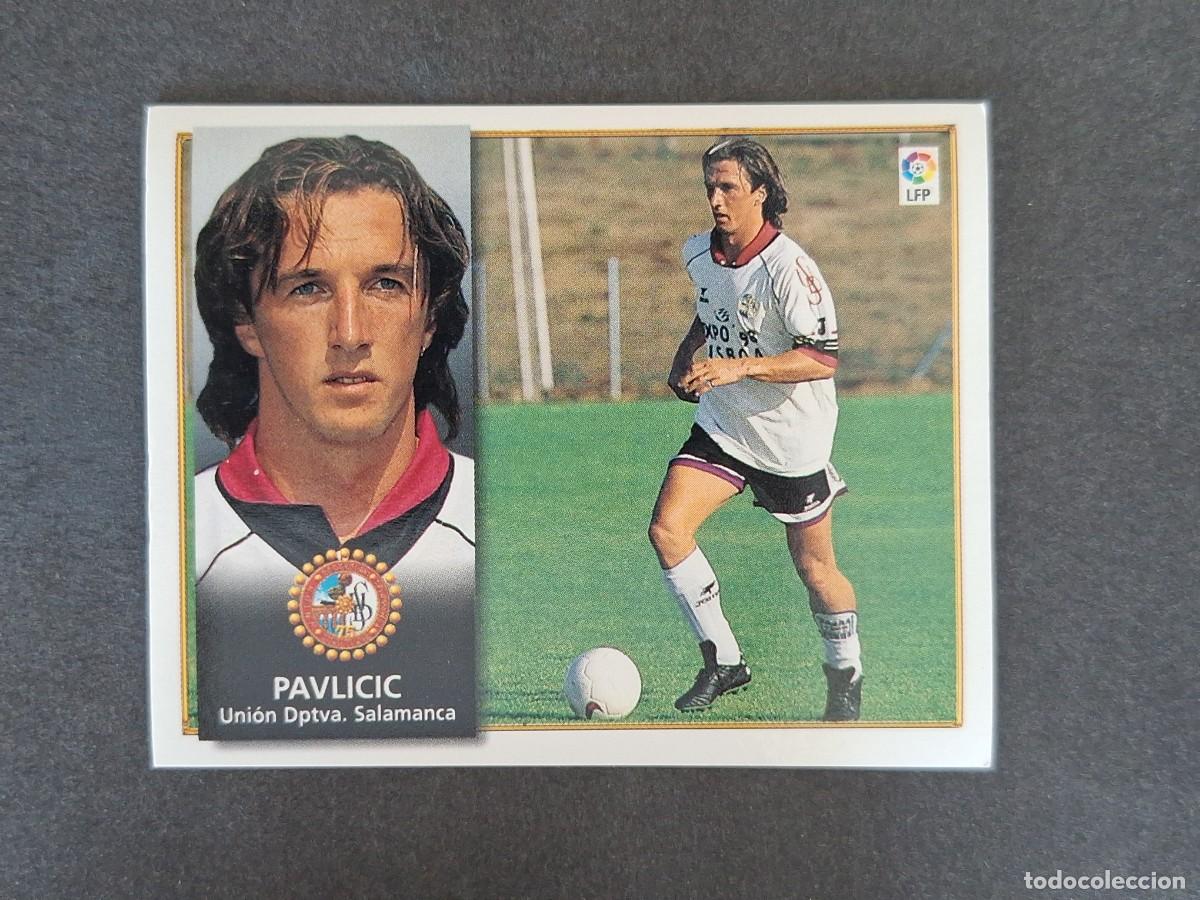 Cromos de f&uacute;tbol: L4 PAVLICIC U. D. SALAMANCA LIGA ESTE 1998 1999 98 99 NUNCA PEGADO SIN PEGAR