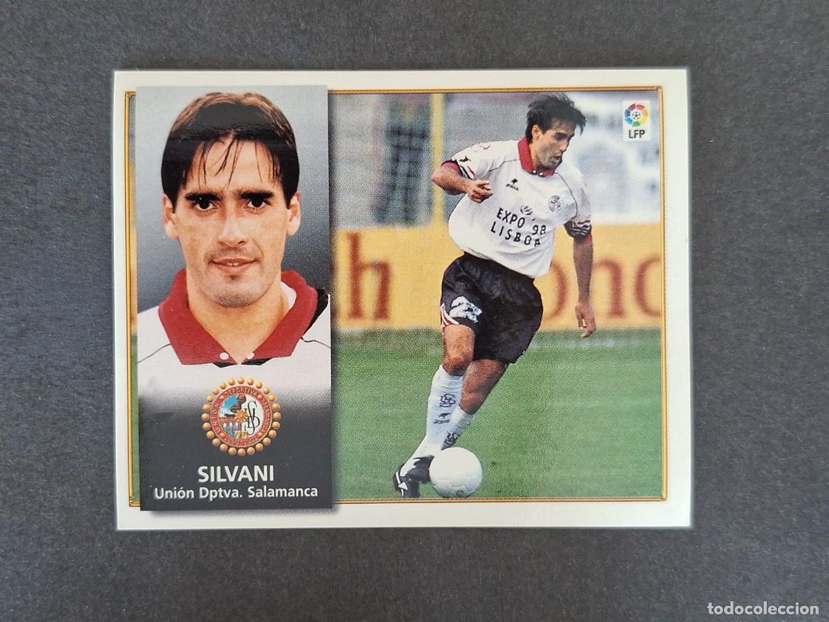 Cromos de f&uacute;tbol: L4 SILVANI U. D. SALAMANCA LIGA ESTE 1998 1999 98 99 NUNCA PEGADO SIN PEGAR