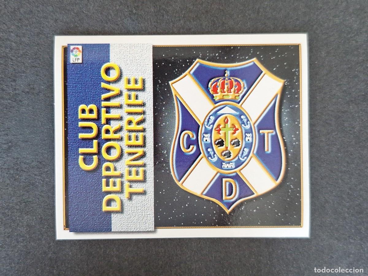 Cromos de f&uacute;tbol: L4 ESCUDO C. D. TENERIFE LIGA ESTE 1998 1999 98 99 NUNCA PEGADO SIN PEGAR
