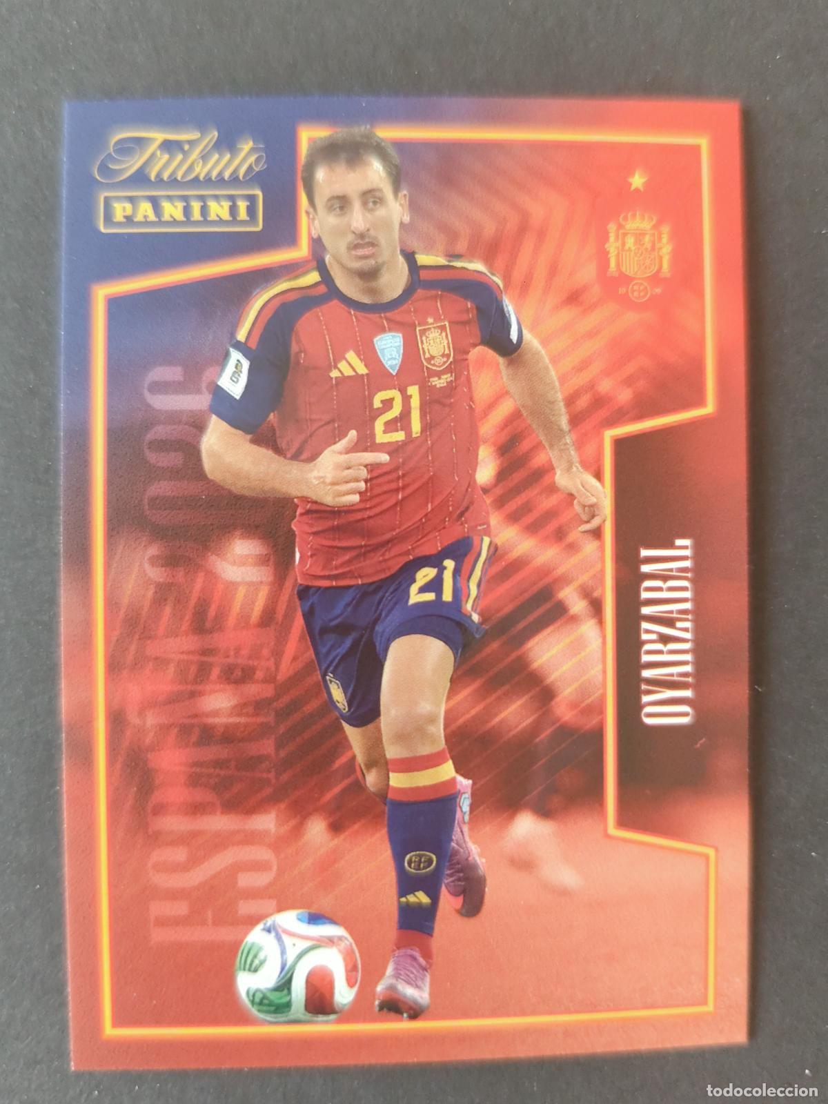 Cromos de f&uacute;tbol: 64 OYARZABAL LA ROJA 2026 TRIBUTO SELECCI&Oacute;N ESPA&Ntilde;OLA 2010-2026 &iexcl;VAMOS CAMPEONES!