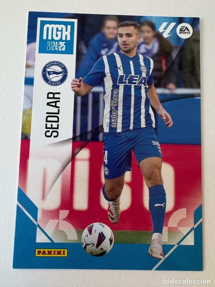 Cromos de f&uacute;tbol: Carta Sedlar Alav&eacute;s 26 Megacracks 2024-25