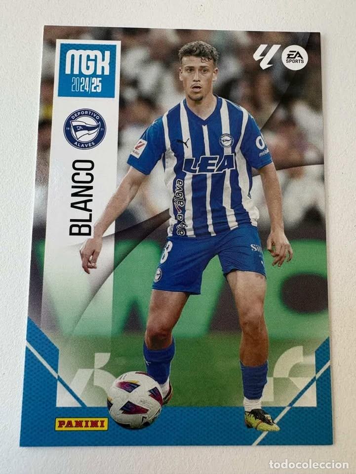 Cromos de f&uacute;tbol: Carta Blanco Alav&eacute;s 31 Megacracks 2024-25