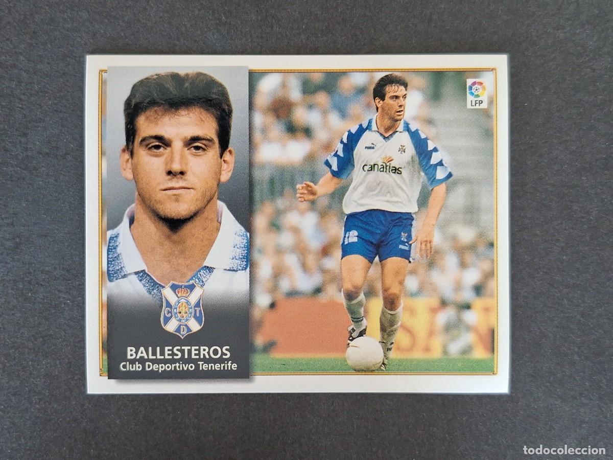 Cromos de f&uacute;tbol: L4 BALLESTEROS C. D. TENERIFE LIGA ESTE 1998 1999 98 99 NUNCA PEGADO SIN PEGAR