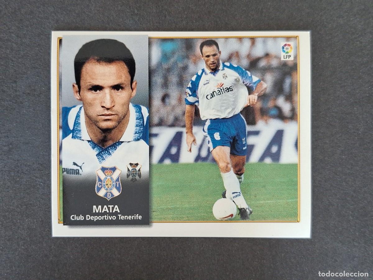 Cromos de f&uacute;tbol: L4 MATA C. D. TENERIFE LIGA ESTE 1998 1999 98 99 NUNCA PEGADO SIN PEGAR