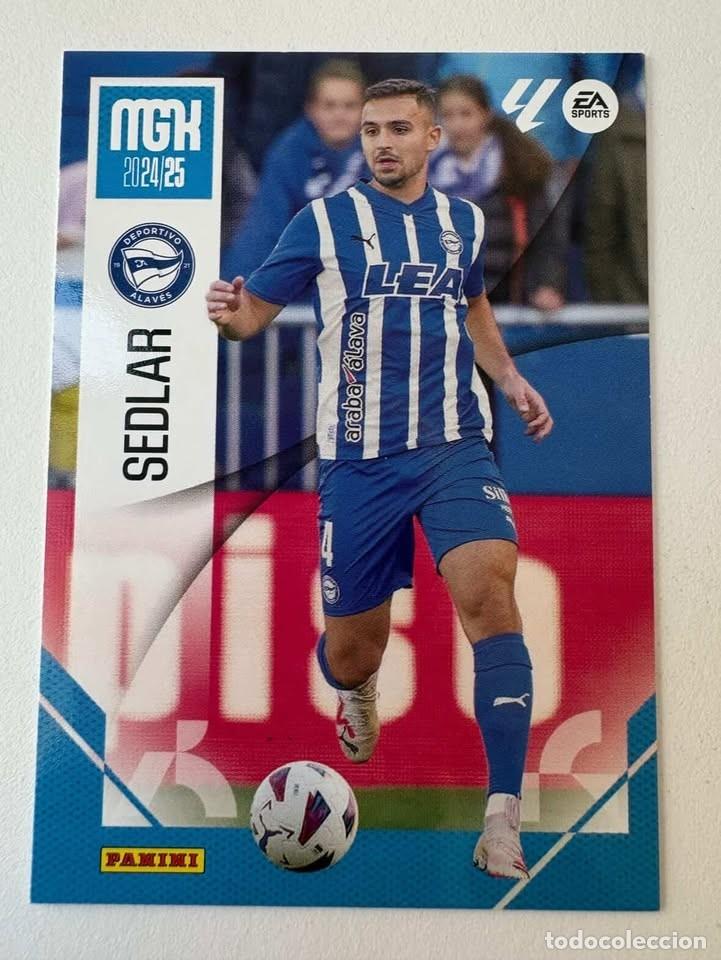 Cromos de f&uacute;tbol: Carta Sedlar Alav&eacute;s 26 Megacracks 2024-25