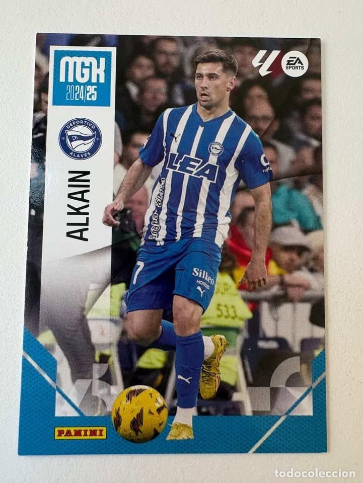 Cromos de f&uacute;tbol: Carta Alkain Alav&eacute;s 35 Megacracks 2024-25