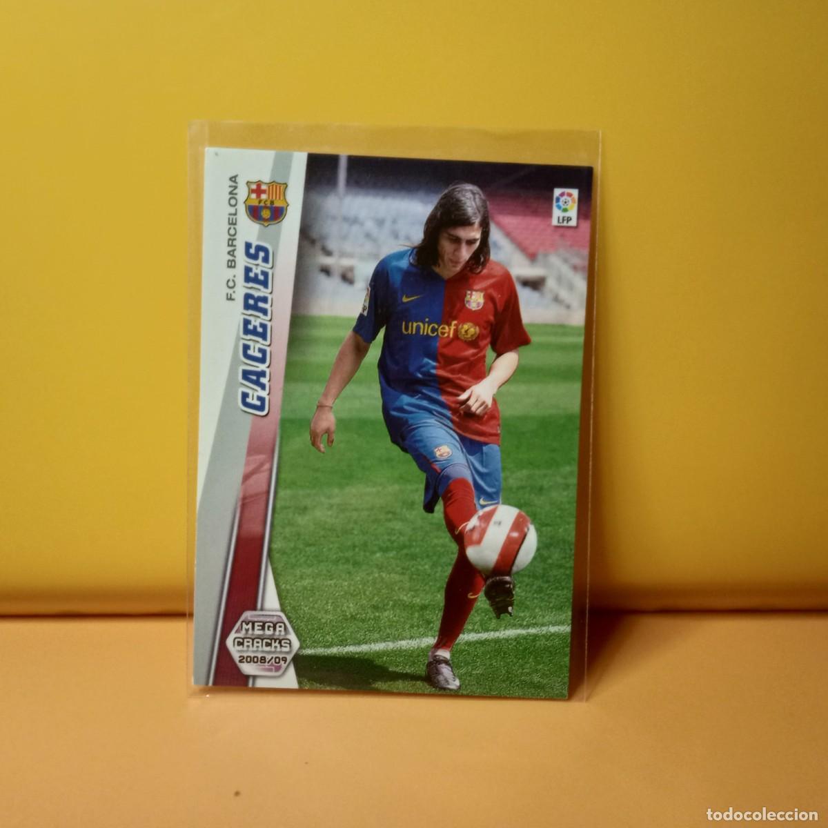 Cromos de f&uacute;tbol: MEGACRACKS 2008 2009 08 09 F.C BARCELONA CACERES 61