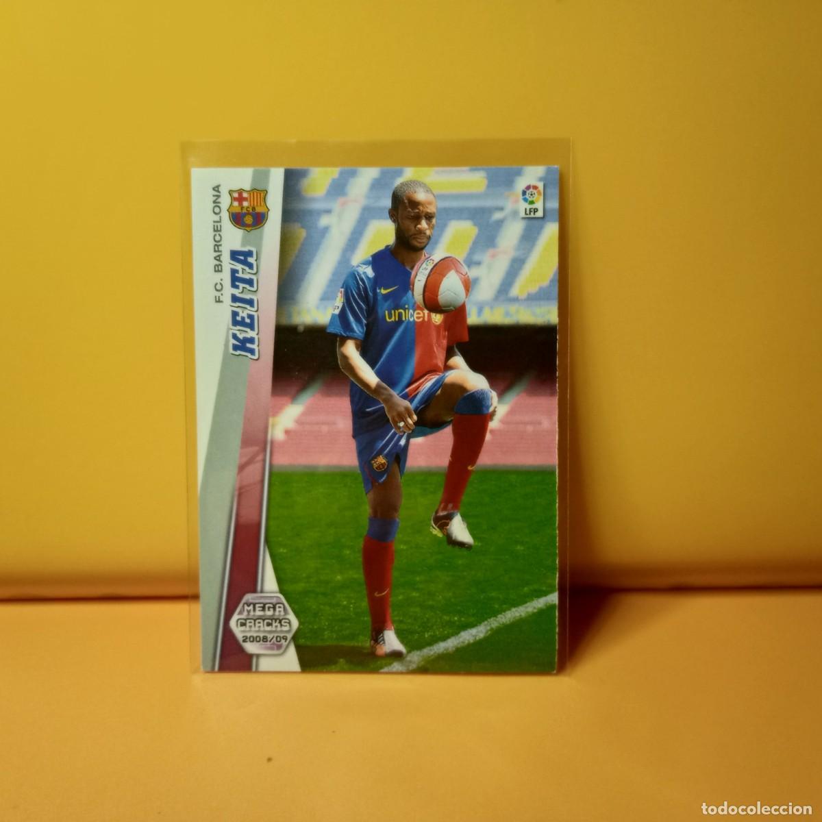 Cromos de f&uacute;tbol: MEGACRACKS 2008 2009 08 09 F.C BARCELONA KEITA 67