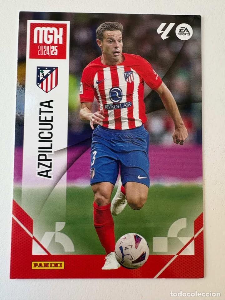 Cromos de f&uacute;tbol: Carta Azpilicueta Atl&eacute;tico de Madrid 59 Megacracks 2024-25