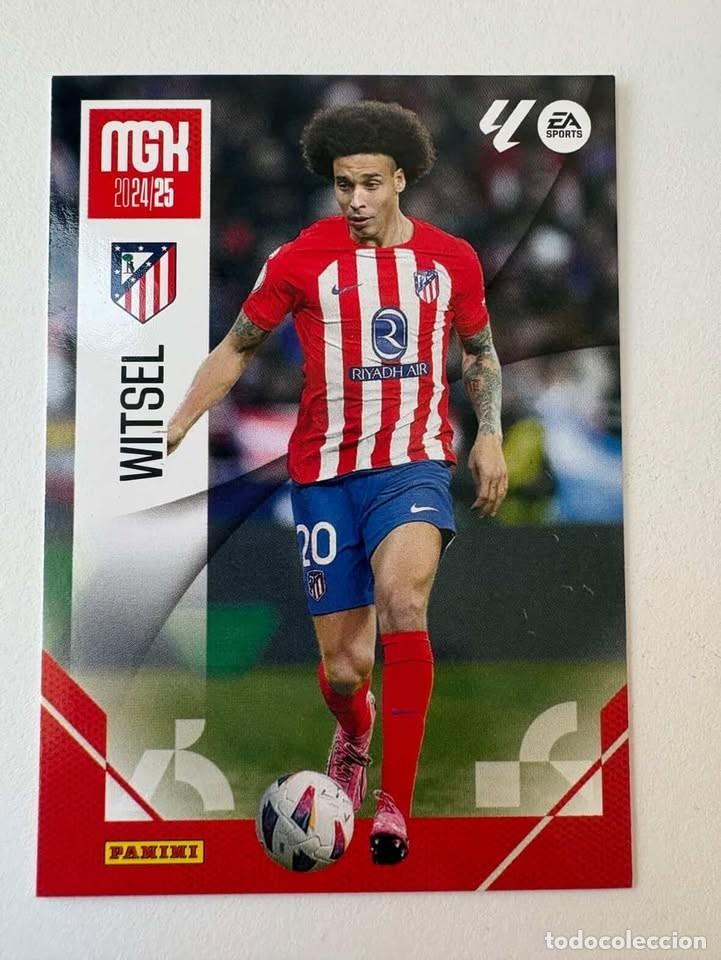 Cromos de f&uacute;tbol: Carta Witsel Atl&eacute;tico de Madrid 61 Megacracks 2024-25