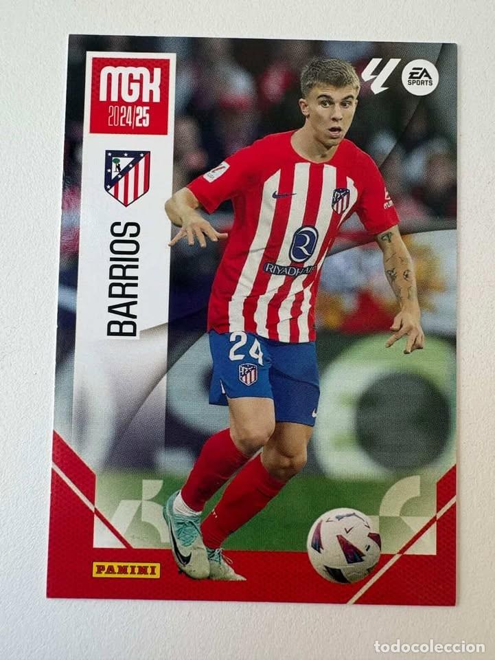 Cromos de f&uacute;tbol: Carta Barrios Atl&eacute;tico de Madrid 67 Megacracks 2024-25