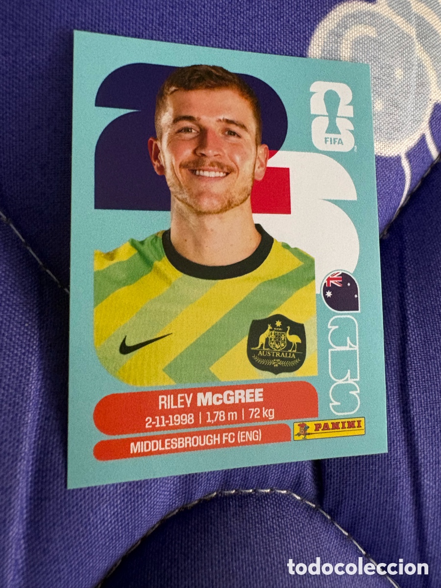 Cromos de f&uacute;tbol: Fifa World Cup 26 Mundial 2026 AUS 12 Australia Riley McGree