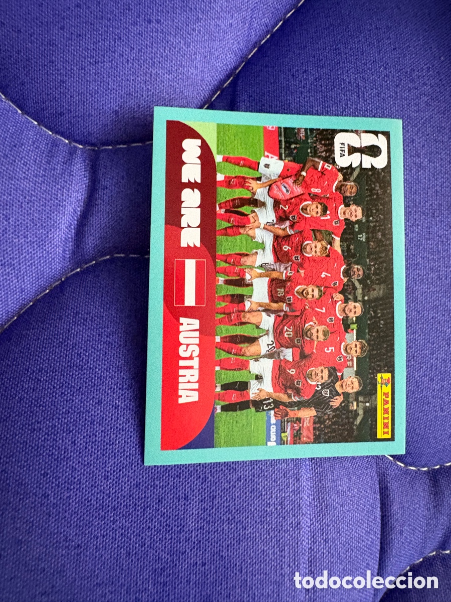 Cromos de Futebol: Fifa World Cup 26 Mundial 2026 AUT 13 Austria Foto de Equipo Plantilla Alineacion