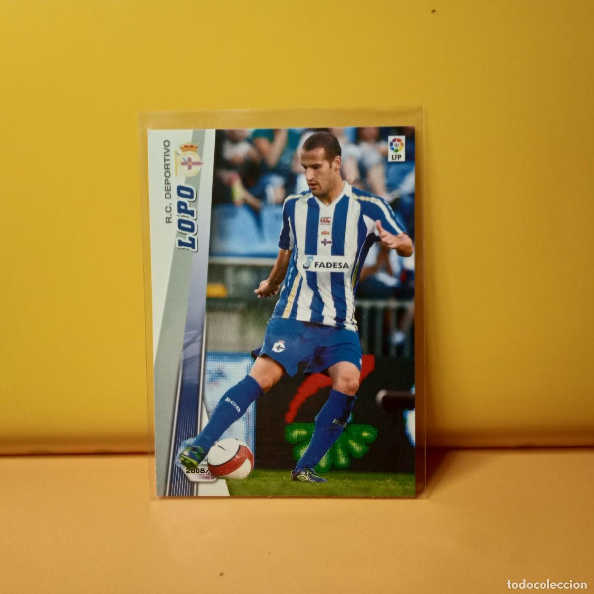Cromos de Futebol: MEGACRACKS 2008 2009 08 09 DEPORTIVOLA CORU&Ntilde;A LOPO 95