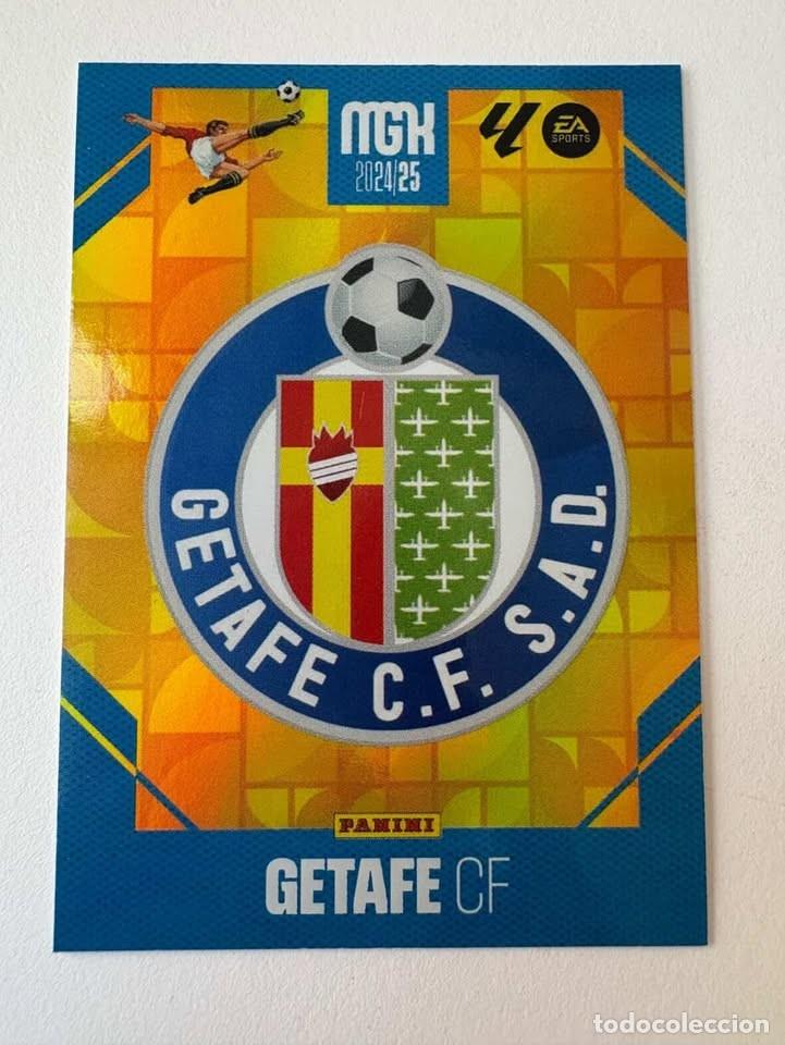 Cromos de f&uacute;tbol: Carta Escudo Getafe 145 Megacracks 2024-25