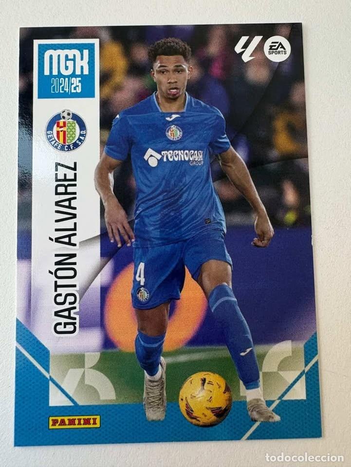 Cromos de f&uacute;tbol: Carta Gast&oacute;n &Aacute;lvarez Getafe 151 Megacracks 2024-25