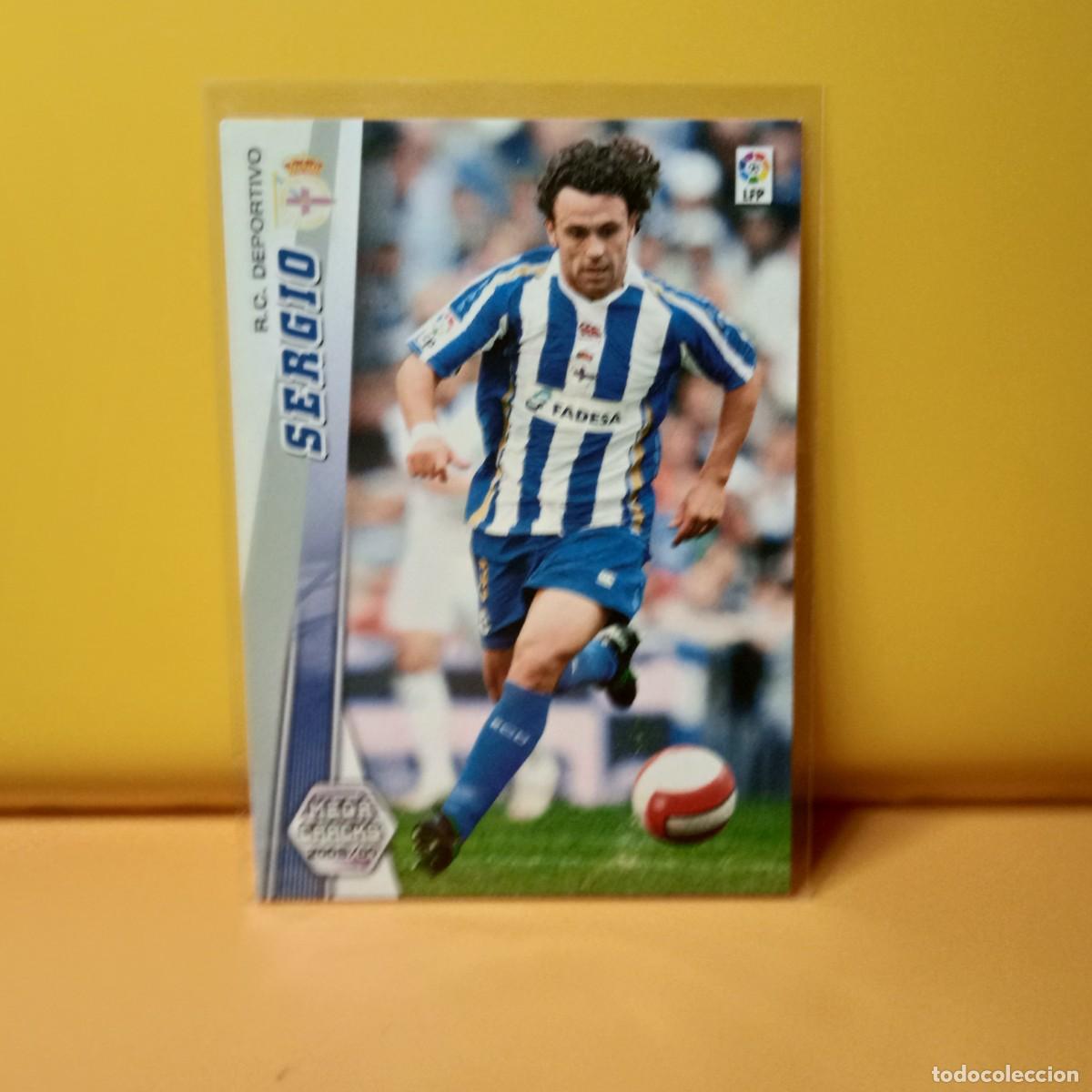 Cromos de f&uacute;tbol: MEGACRACKS 2008 2009 08 09 DEPORTIVOLA CORU&Ntilde;A SERGIO 100