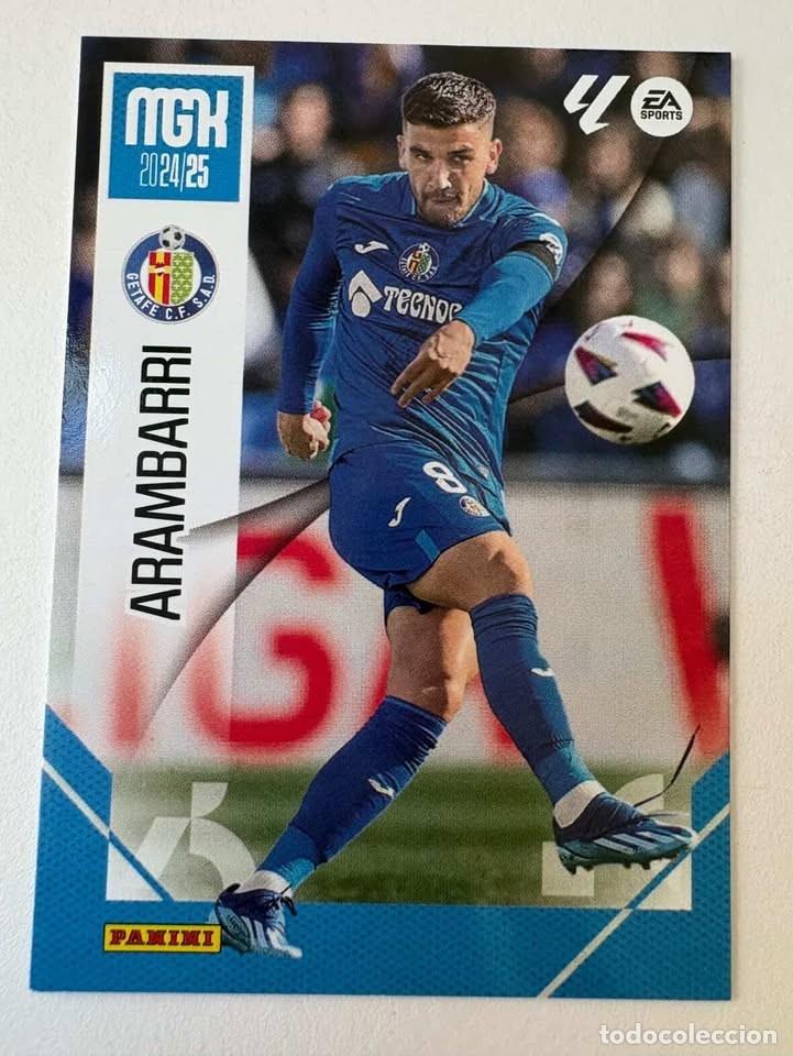Cromos de f&uacute;tbol: Carta Arambarri Getafe 154 Megacracks 2024-25