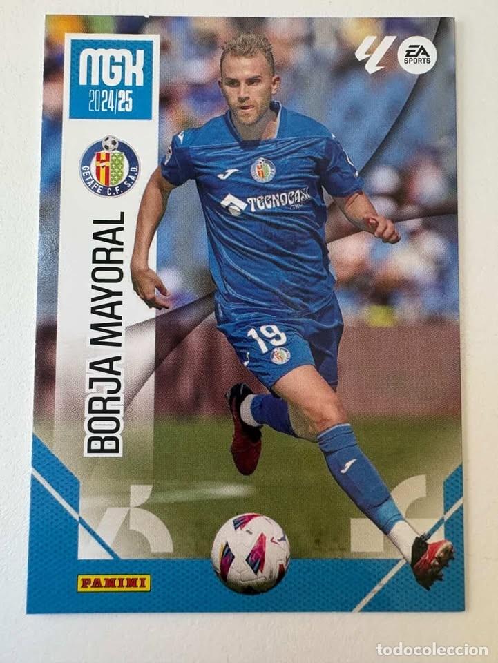 Cromos de f&uacute;tbol: Carta Borja Mayoral Getafe 162 Megacracks 2024-25