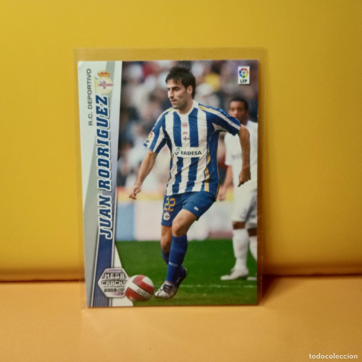 Cromos de f&uacute;tbol: MEGACRACKS 2008 2009 08 09 DEPORTIVOLA CORU&Ntilde;A JUAN RODRIGUEZ 101