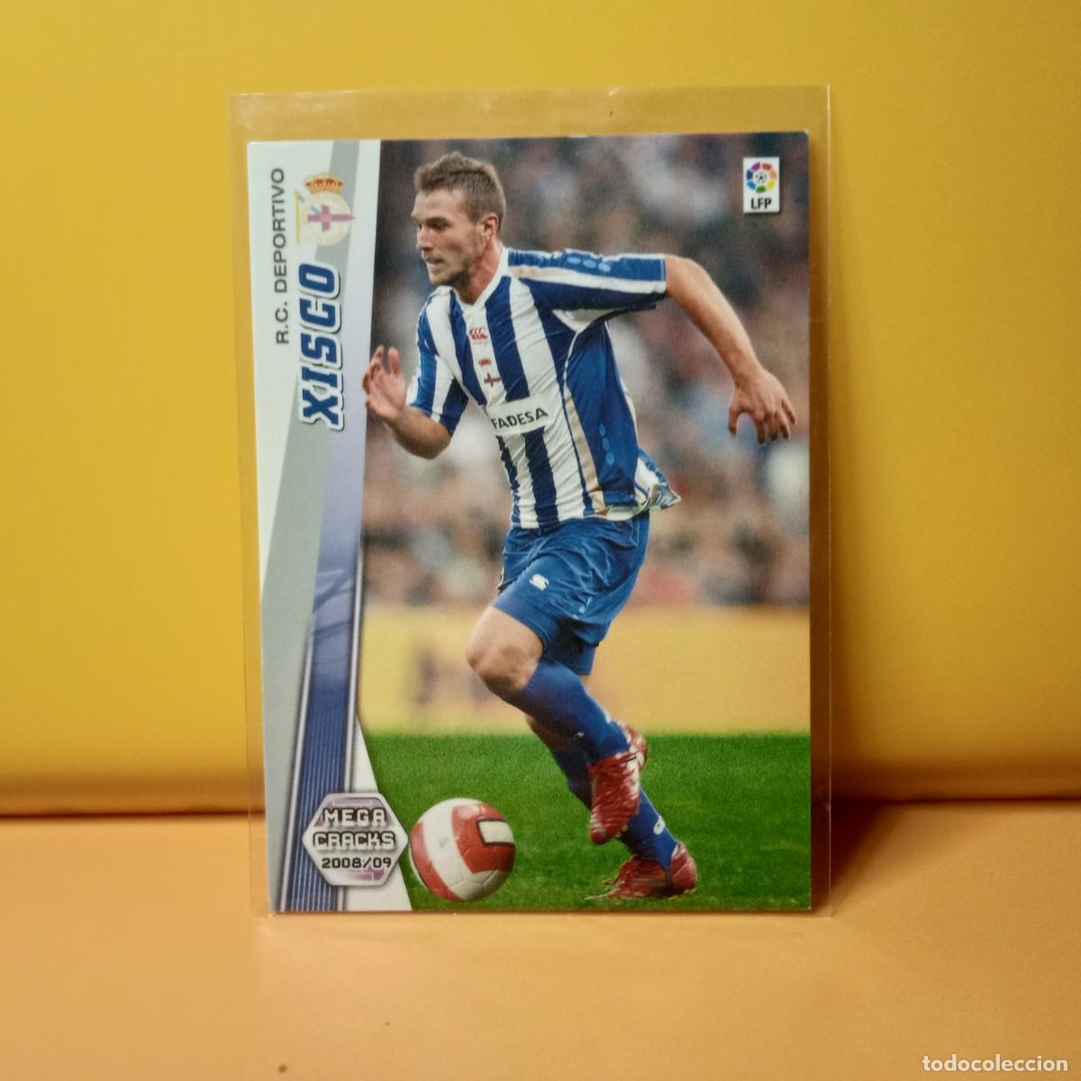 Cromos de f&uacute;tbol: MEGACRACKS 2008 2009 08 09 DEPORTIVOLA CORU&Ntilde;A XISCO 107