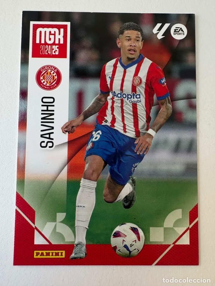 Cromos de f&uacute;tbol: Carta Savinho Girona 180 Megacracks 2024-25