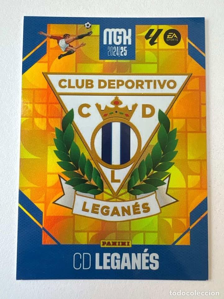 Cromos de f&uacute;tbol: Carta Escudo Legan&eacute;s 199 Megacracks 2024-25
