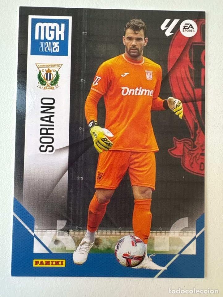 Cromos de f&uacute;tbol: Carta Soriano Legan&eacute;s 200 Megacracks 2024-25