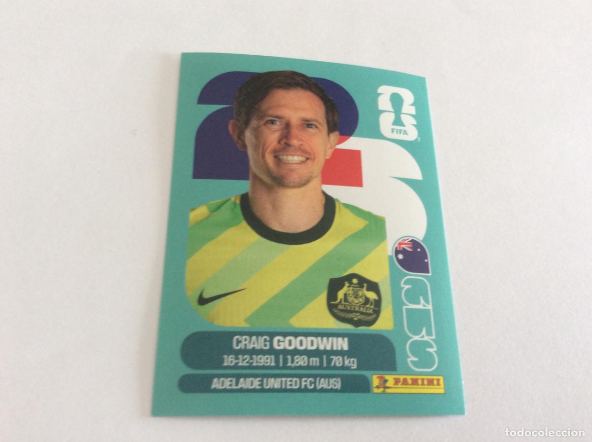 Cromos de f&uacute;tbol: AUS17 AUS 17 Craig Goodwin Australia Sticker Cromo FIFA World Cup 2026 26 Panini Mundial