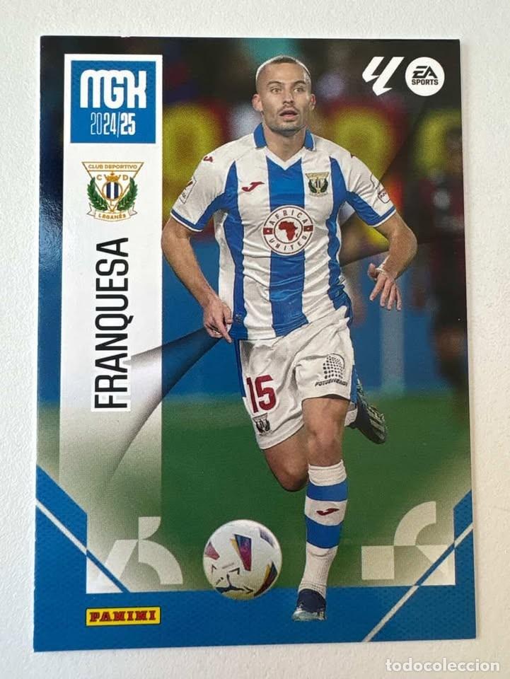 Cromos de f&uacute;tbol: Carta Franquesa Legan&eacute;s 207 Megacracks 2024-25