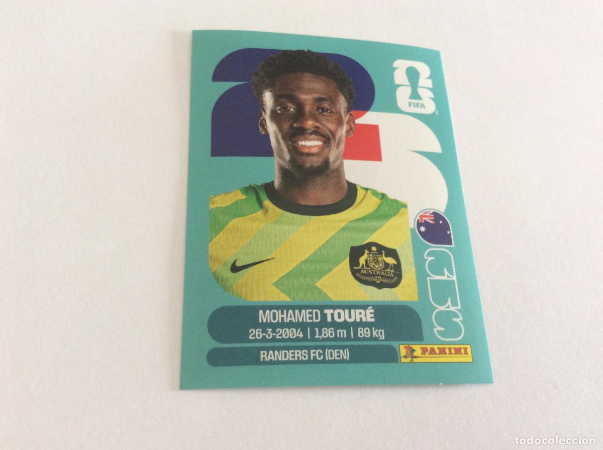 Cromos de f&uacute;tbol: AUS20 AUS 20 Mohamed Tour&eacute; Australia Sticker Cromo FIFA World Cup 2026 26 Panini Mundial