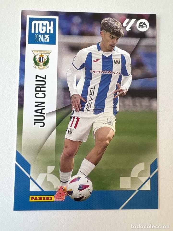 Cromos de f&uacute;tbol: Carta Juan Cruz Legan&eacute;s 212 Megacracks 2024-25