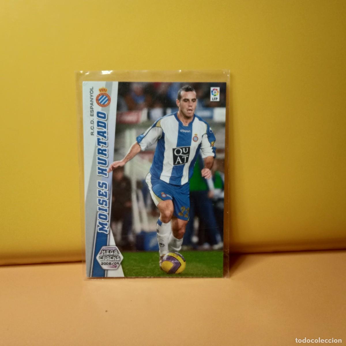 Cromos de f&uacute;tbol: MEGACRACKS 2008 2009 08 09 R.C.D ESPANYOL MOISES HURTADO 116