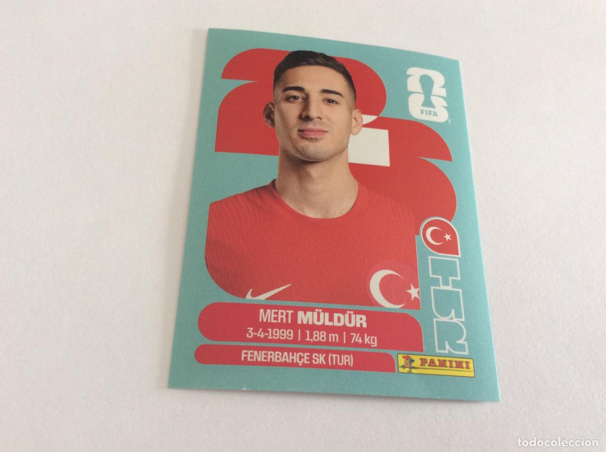 Cromos de f&uacute;tbol: TUR3 TUR 3 Mert Muldur Turqu&iacute;a Sticker Cromo FIFA World Cup 2026 26 Panini Mundial