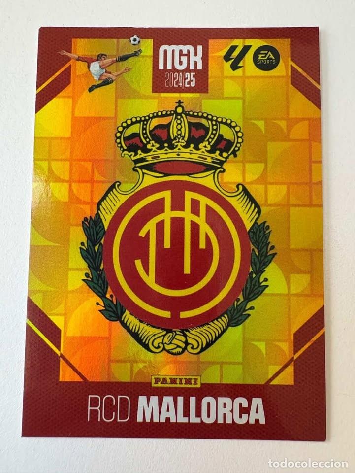 Cromos de f&uacute;tbol: Carta Escudo Mallorca 235 Megacracks 2024-25