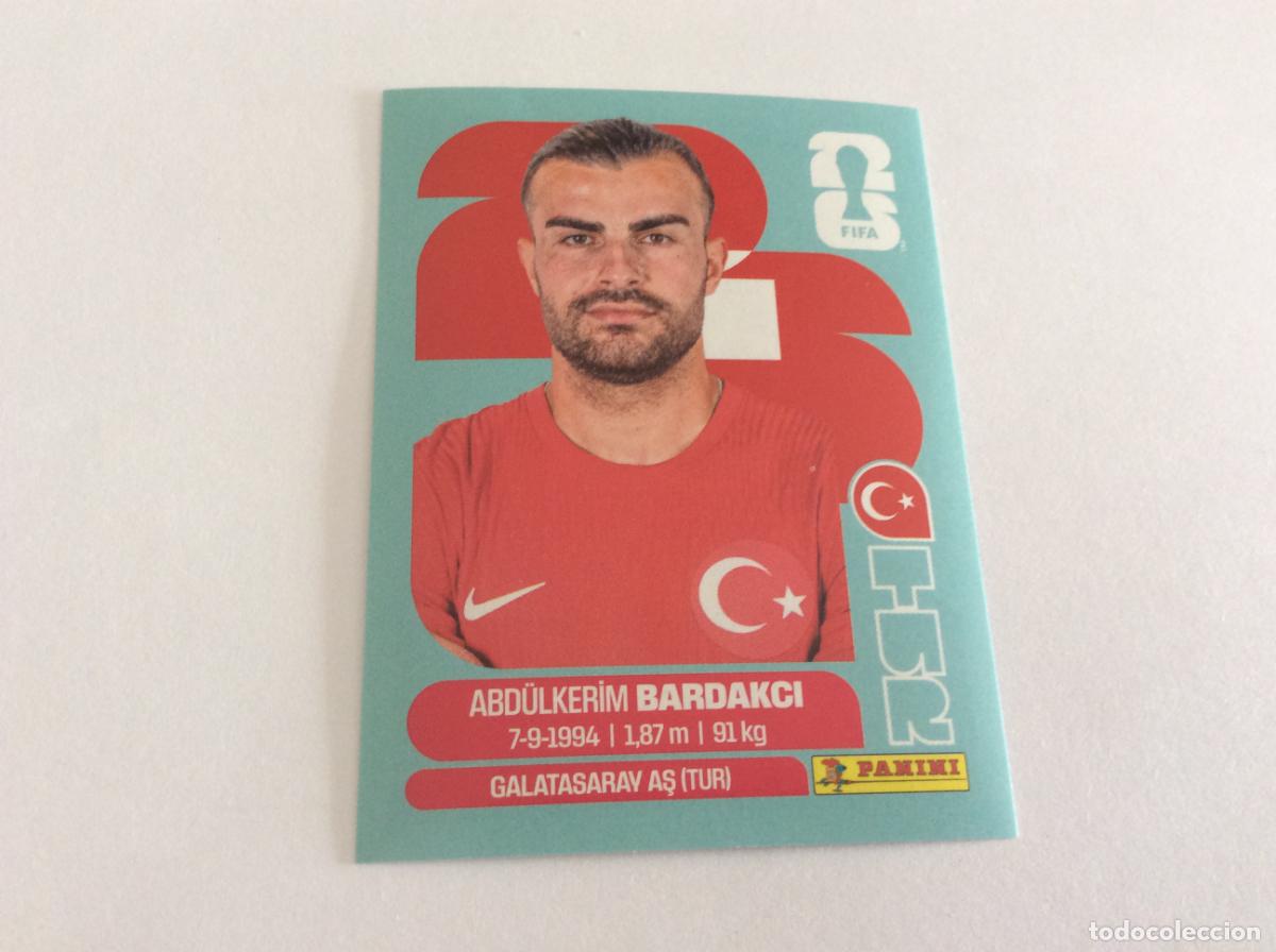 Cromos de f&uacute;tbol: TUR5 TUR 5 Abdulkerim Bardakci Turqu&iacute;a Sticker Cromo FIFA World Cup 2026 26 Panini Mundial