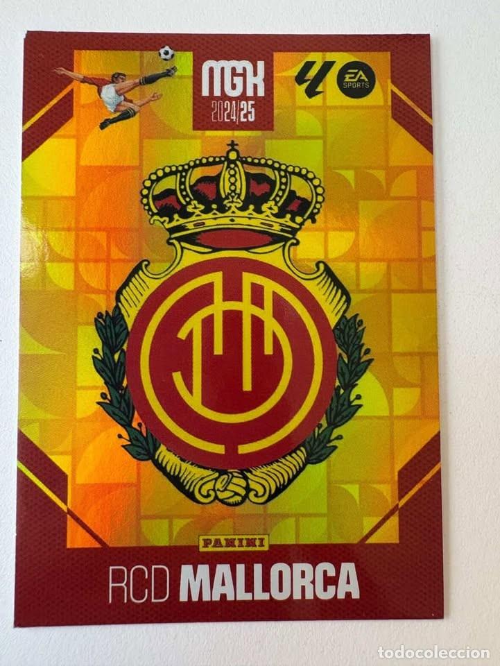 Cromos de f&uacute;tbol: Carta Escudo Mallorca 235 Megacracks 2024-25