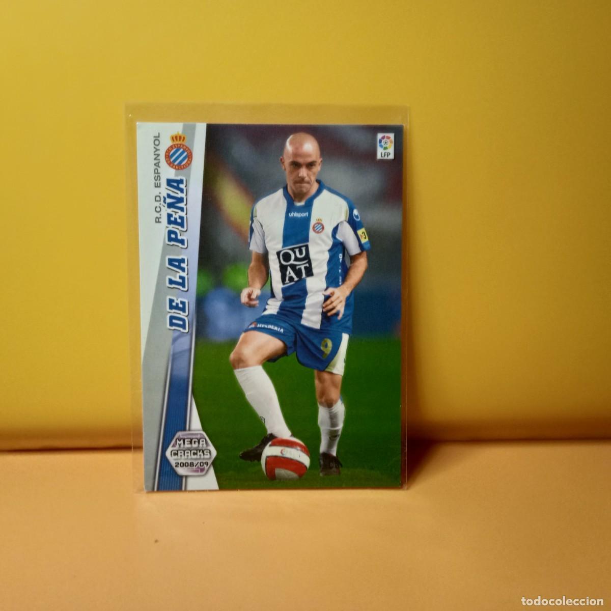 Cromos de f&uacute;tbol: MEGACRACKS 2008 2009 08 09 R.C.D ESPANYOL IVAN DE LA PE&Ntilde;A 118