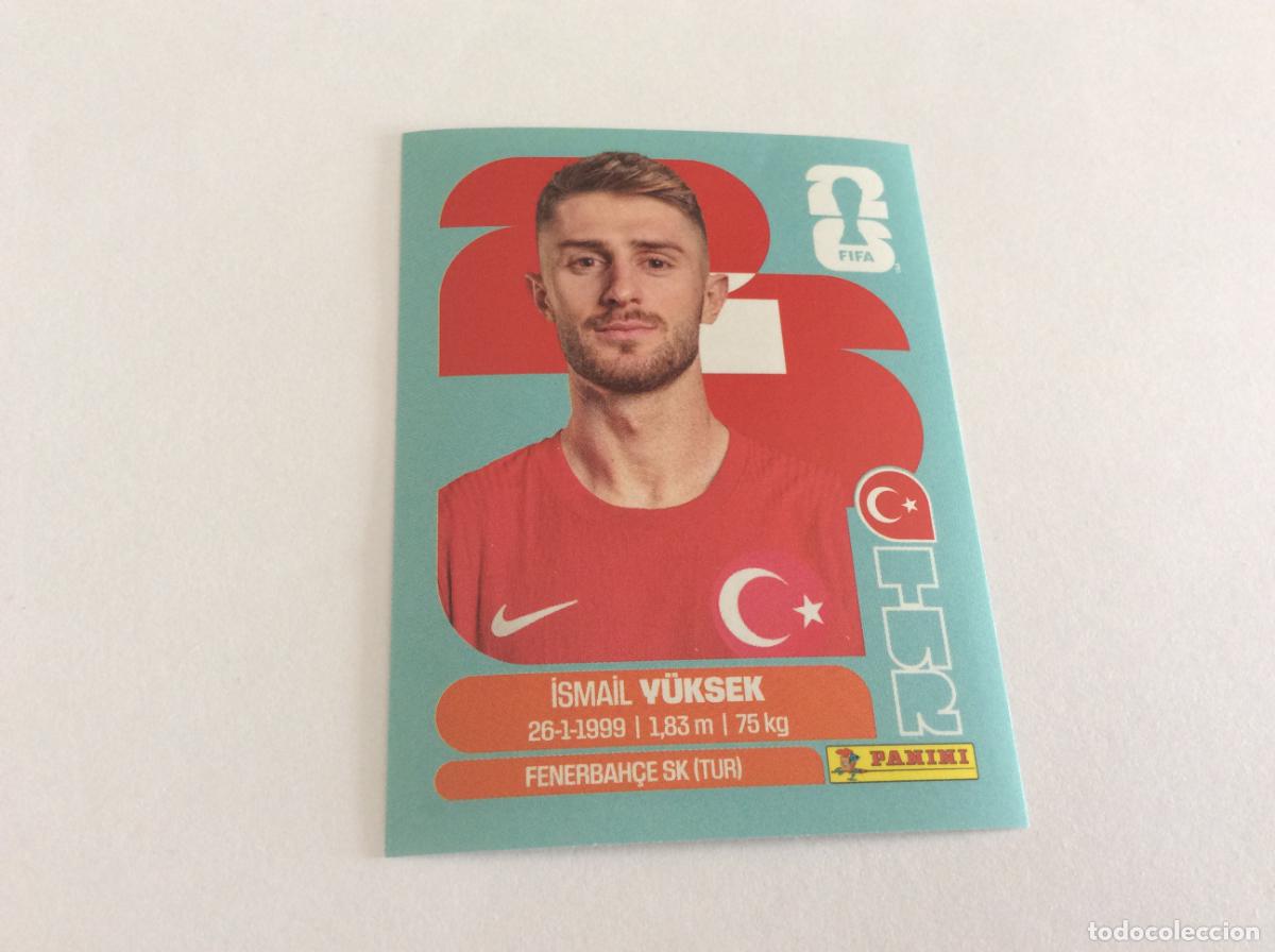 Cromos de f&uacute;tbol: TUR10 TUR 10 Ismail Yuksek Turqu&iacute;a Sticker Cromo FIFA World Cup 2026 26 Panini Mundial