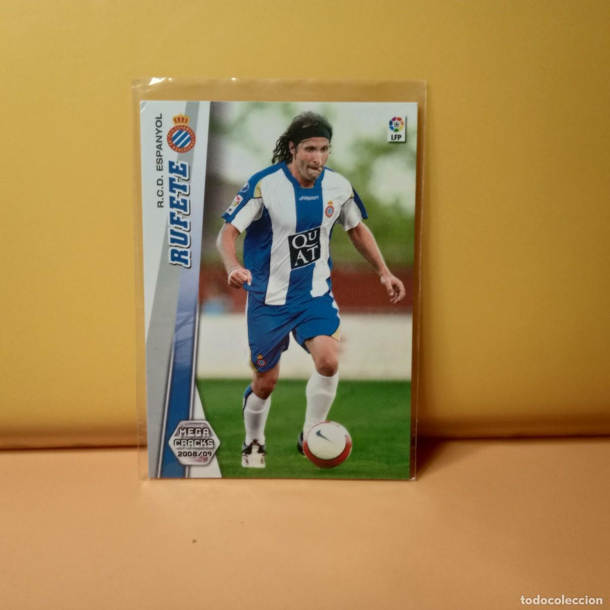 Cromos de f&uacute;tbol: MEGACRACKS 2008 2009 08 09 R.C.D ESPANYOL RUFETE 121