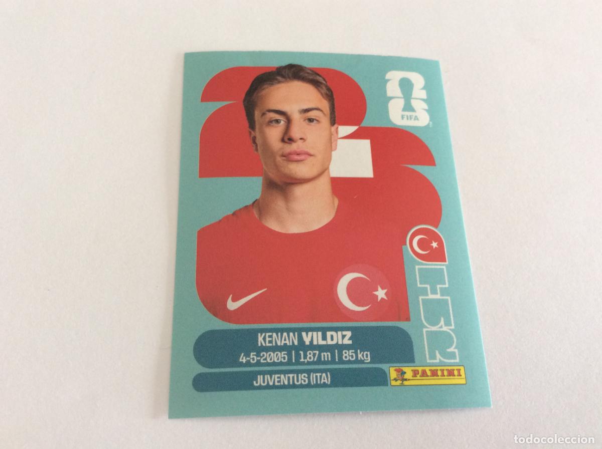 Cromos de f&uacute;tbol: TUR20 TUR 20 Kenan Yildiz Turqu&iacute;a Sticker Cromo FIFA World Cup 2026 26 Panini Mundial