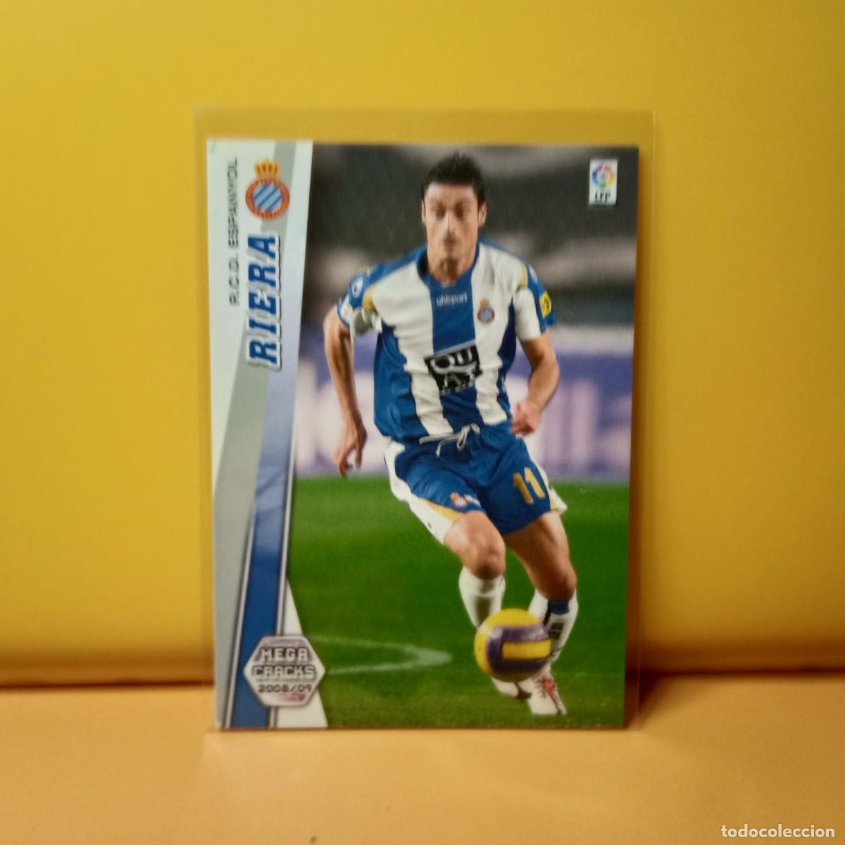 Cromos de f&uacute;tbol: MEGACRACKS 2008 2009 08 09 R.C.D ESPANYOL RIERA 122