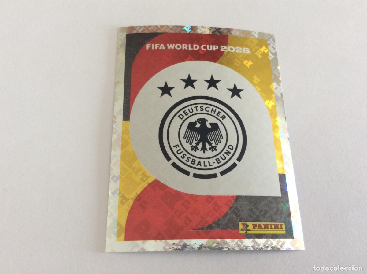 Cromos de f&uacute;tbol: GER1 GER 1 Escudo Aleman&iacute;a Sticker Cromo FIFA World Cup 2026 26 Panini Mundial