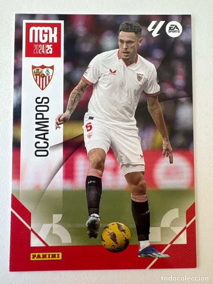 Cromos de f&uacute;tbol: Carta Ocampos Sevilla 320 Megacracks 2024-25